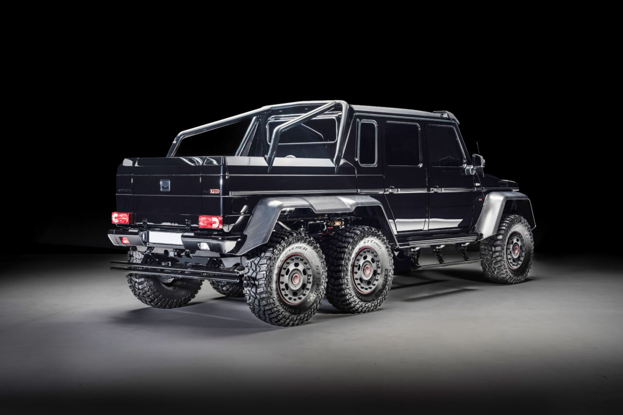 |メルセデス・ベンツ G63 AMG 6×6をブラバスが魔改造!700馬力の怪物「G700」の全貌