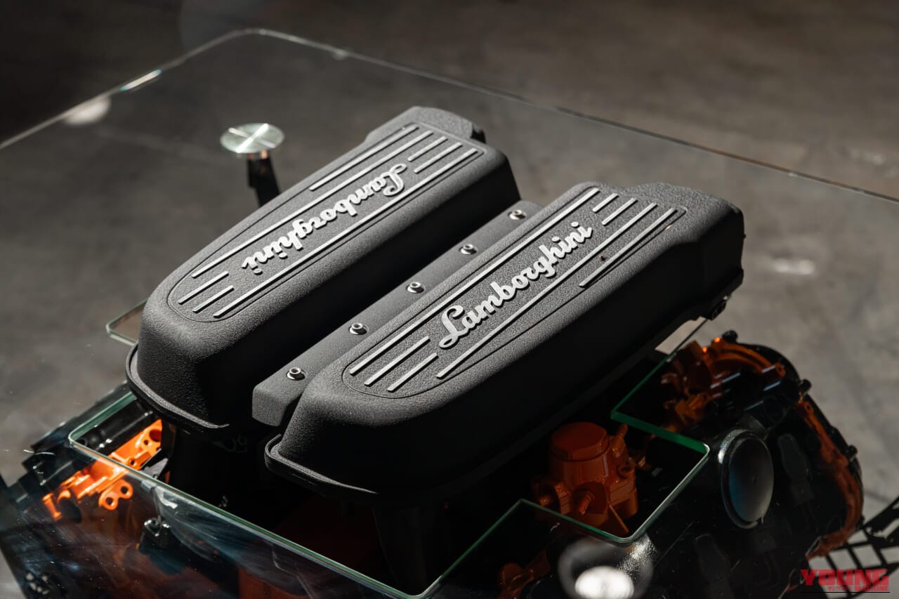 ランボルギーニ V10コーヒーテーブル｜100万円から買えるランボルギーニ?! ミステリアスな猛牛マシン＆グッズ4選!