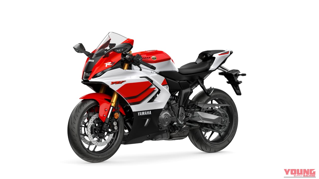 YAMAHA YZF-R7｜【海外新型】ヤマハ(YAMAHA)創業70周年記念! 往年のOW-02カラーを纏った「YZF-R」シリーズ2026年モデル紹介