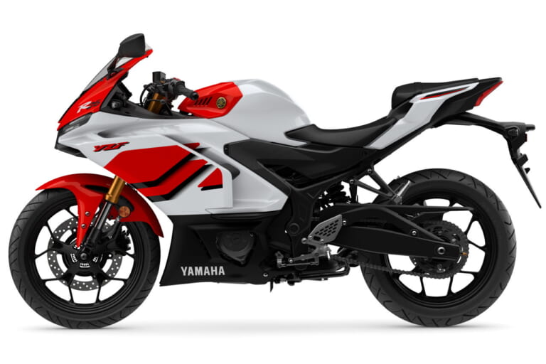 ヤマハ｜YZF-R25 70周年記念モデル｜2026年｜【限定発売】伝説のOW-02カラーで揃い踏み！ ヤマハが創立70周年記念モデルを「YZF-R」シリーズ全5機種で展開［R1、R9、R7、R3、R25］