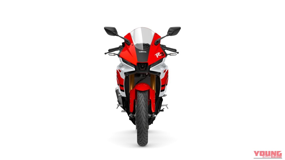 YAMAHA YZF-R3｜【海外新型】ヤマハ(YAMAHA)創業70周年記念! 往年のOW-02カラーを纏った「YZF-R」シリーズ2026年モデル紹介
