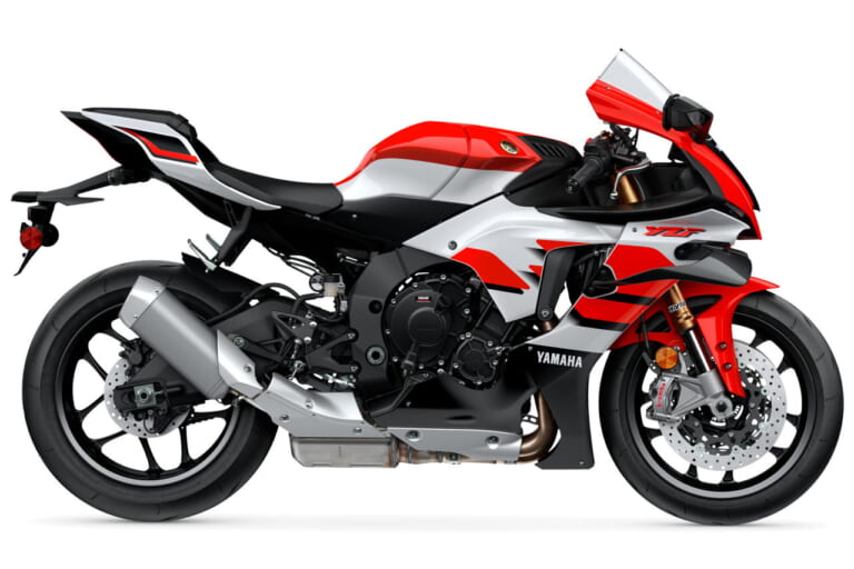 ヤマハ｜YZF-R1｜2026年モデル｜ヤマハ「YZF-R1」「YZF-R1M」の2026年モデル登場！ カーボン製ウイングレット採用の最新型は70周年記念カラーを先行発売