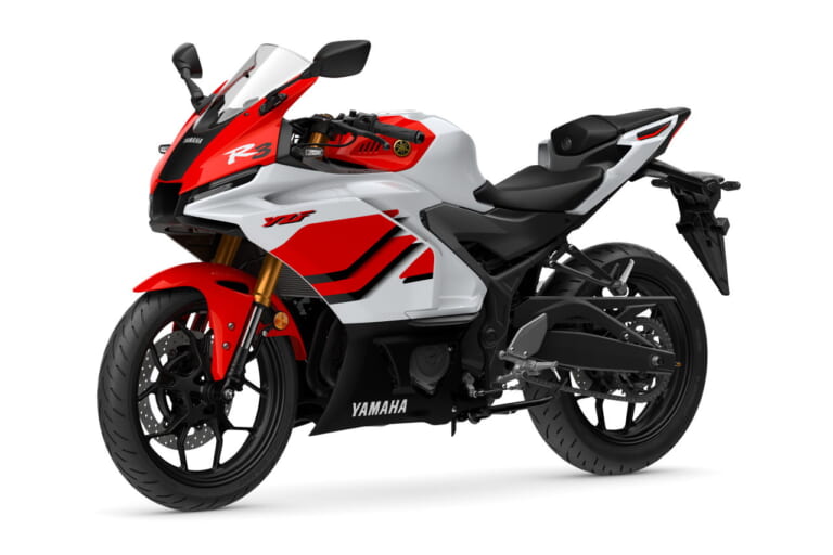 ヤマハ｜YZF-R3 70周年記念モデル｜2026年｜【限定発売】伝説のOW-02カラーで揃い踏み！ ヤマハが創立70周年記念モデルを「YZF-R」シリーズ全5機種で展開［R1、R9、R7、R3、R25］