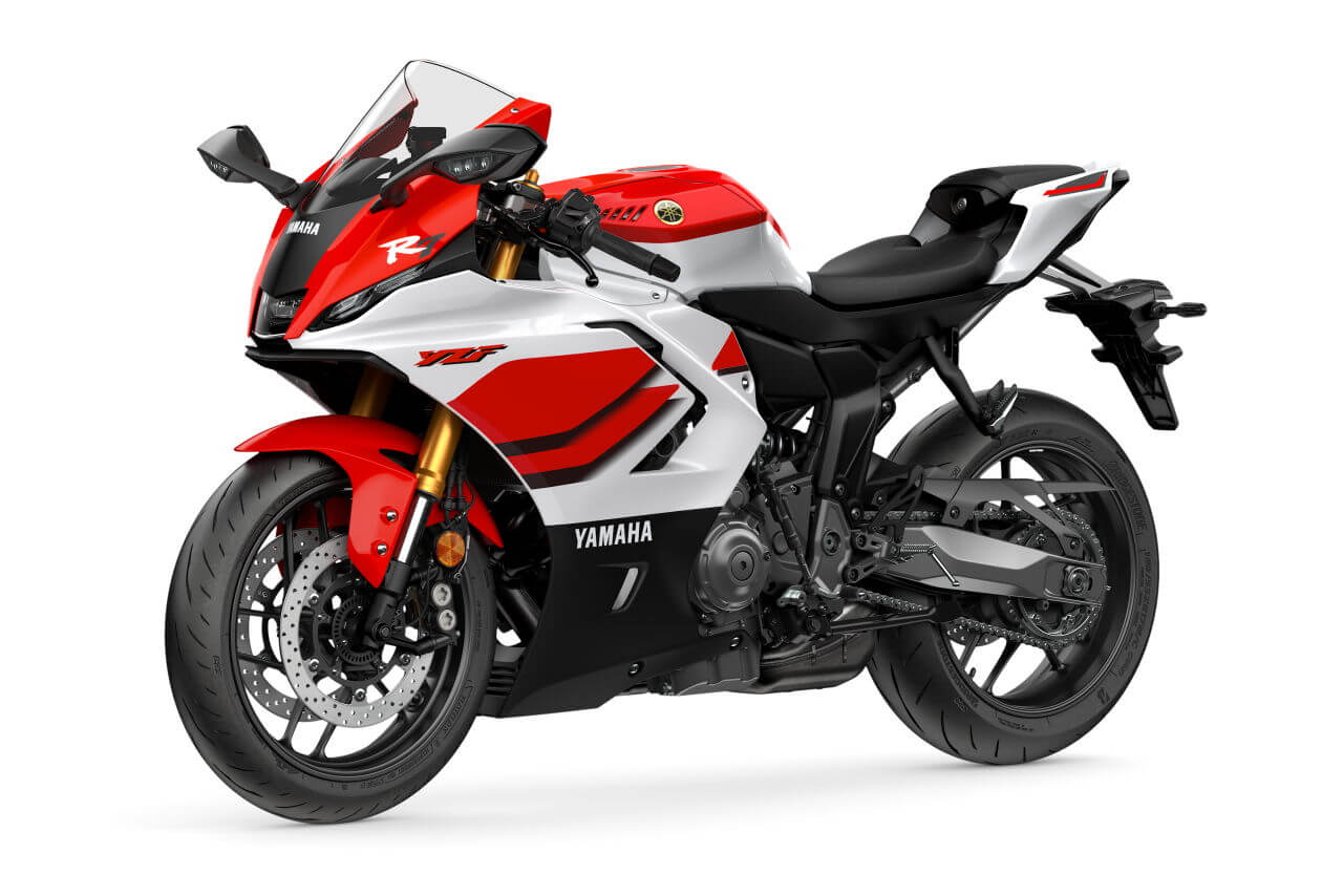 ｜【限定発売】伝説のOW-02カラーで揃い踏み！ ヤマハが創立70周年記念モデルを「YZF-R」シリーズ全5機種で展開［R1、R9、R7、R3、R25］