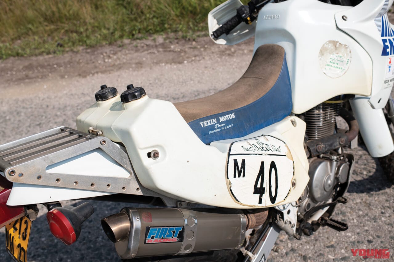 スズキ｜DR650｜パリダカ仕様｜「もしかして2回走った？」1994年のパリダカで唯一の完走を果たしたスズキ車「DR650」