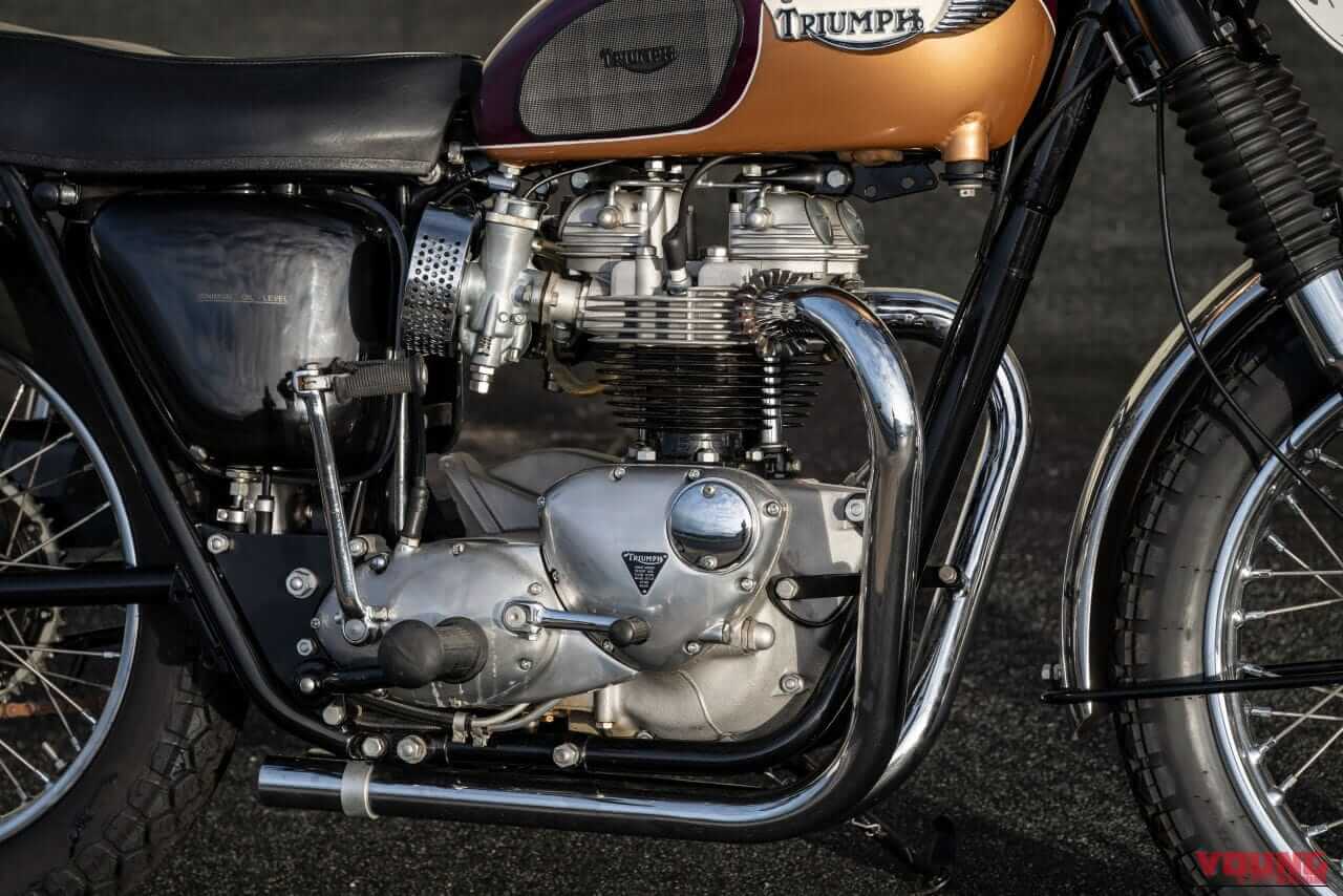 トライアンフ｜ボンネビルTT｜1960s｜4年間で4000台だけ造られた『障害物競走』用のレアモデル、ボンネヴィルTTスペシャル
