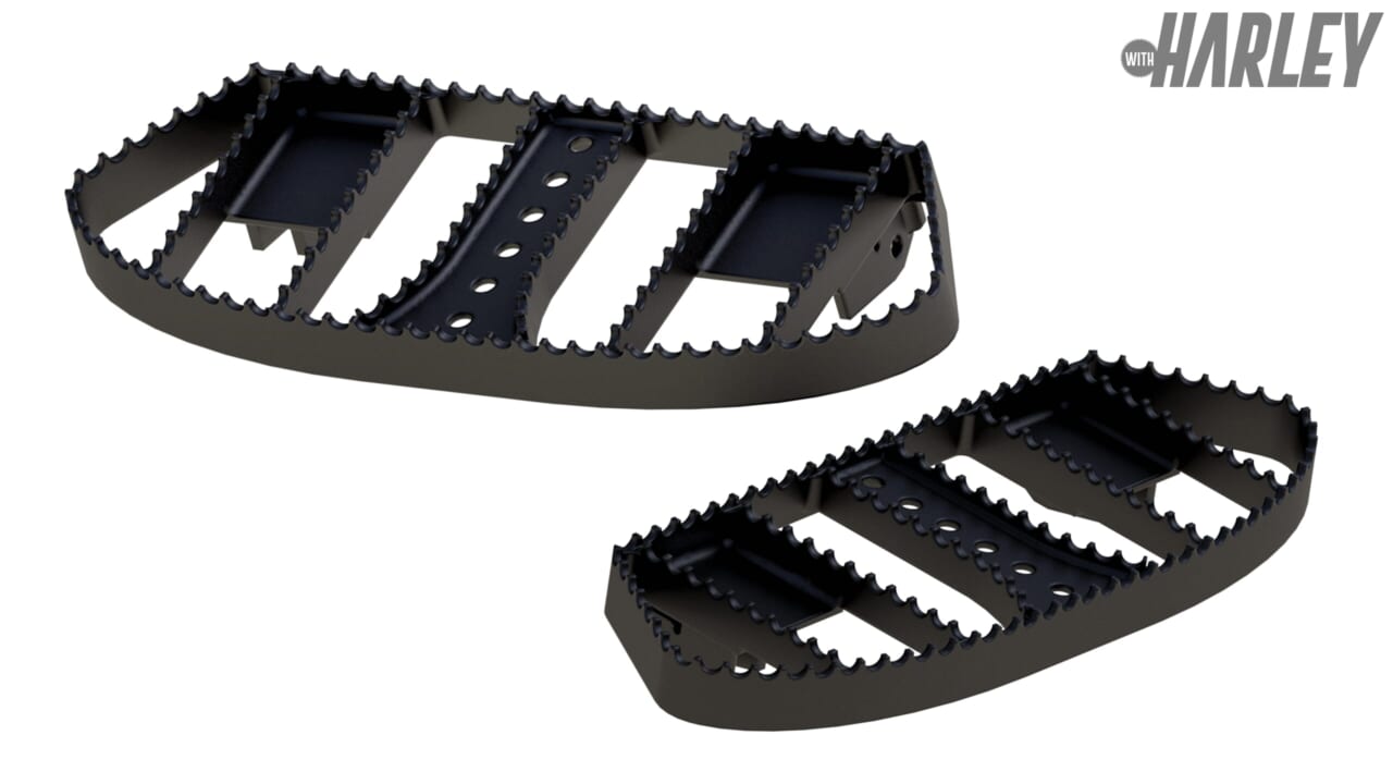 BURLY BRAND｜MX フロアボード ライダーフロアボード｜海外のハーレーパーツを日本で気軽に購入できるスズキ&アソシエイツ