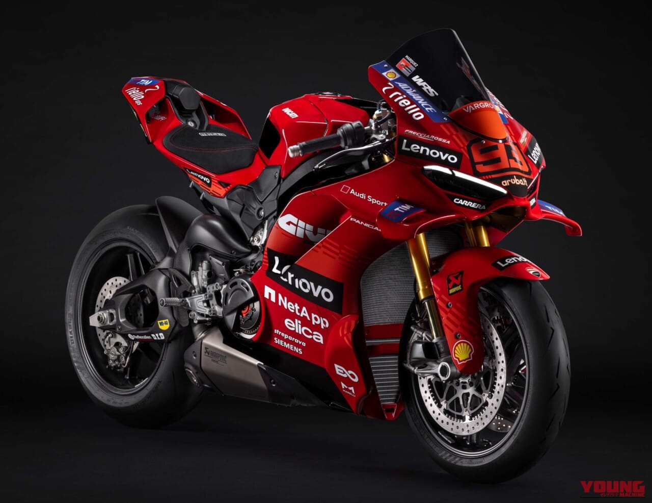 |218馬力の衝撃。パニガーレV4「マルケス2025王者レプリカ」は中身も完全にレーシング仕様だった