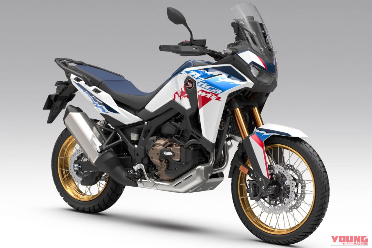|10年で12万台以上売れた! ホンダ「アドベンチャー」のフラッグシップ『アフリカツイン』最新モデルがニューカラーを纏って登場【欧州】