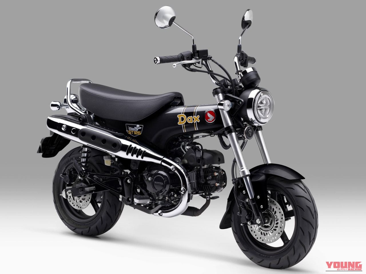 |オレンジ&ホワイトに色変! ホンダ「ST125ダックス」の2026年モデルは全3色ラインナップに【欧州】