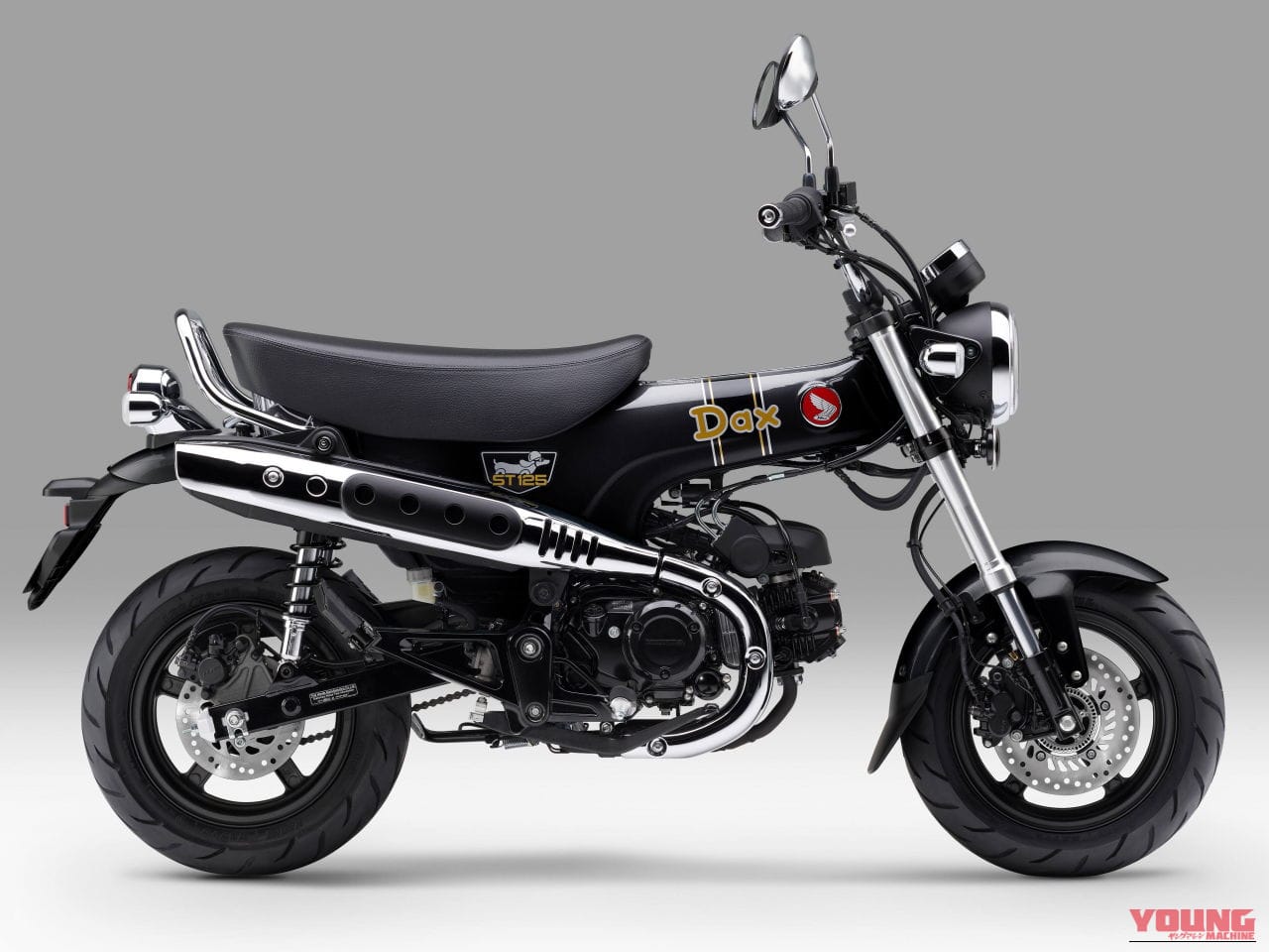 ｜オレンジ＆ホワイトに色変！ ホンダ「ST125ダックス」の2026年モデルは全3色ラインナップに【欧州】