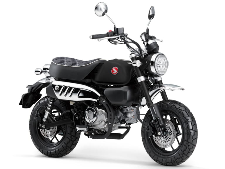 ホンダ｜モンキー125｜欧州仕様｜2026年モデル｜マットブラック採用で渋カワ! タータンチェック柄シートが復活!! ホンダ「モンキー125」2026年モデルが登場【欧州】