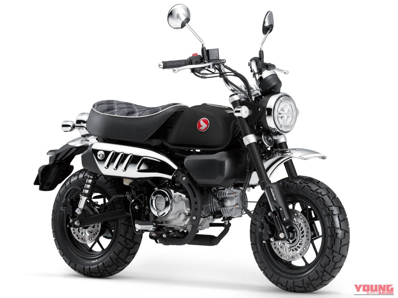 ｜マットブラック採用で渋カワ! タータンチェック柄シートが復活!! ホンダ「モンキー125」2026年モデルが登場【欧州】