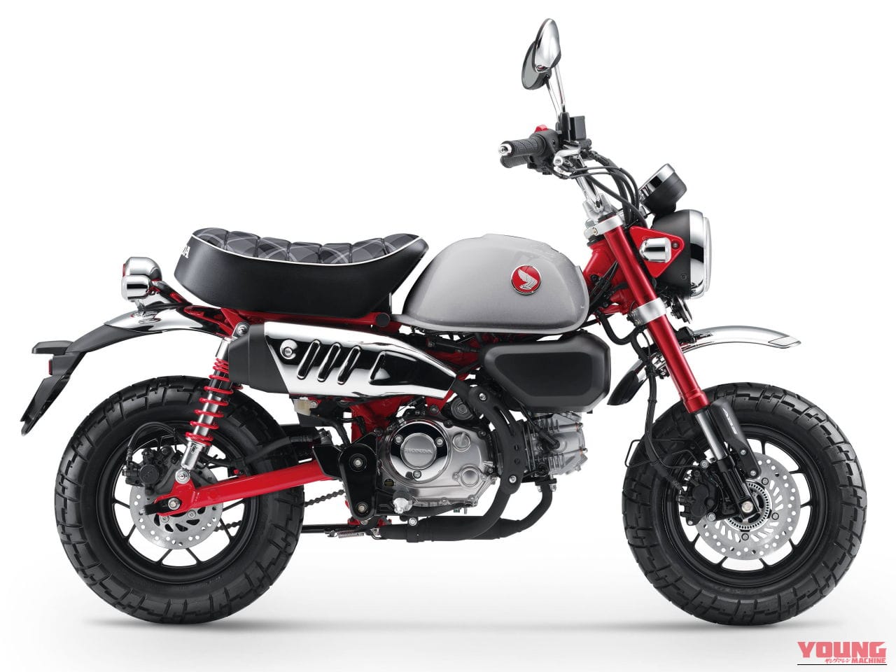 ｜マットブラック採用で渋カワ! タータンチェック柄シートが復活!! ホンダ「モンキー125」2026年モデルが登場【欧州】