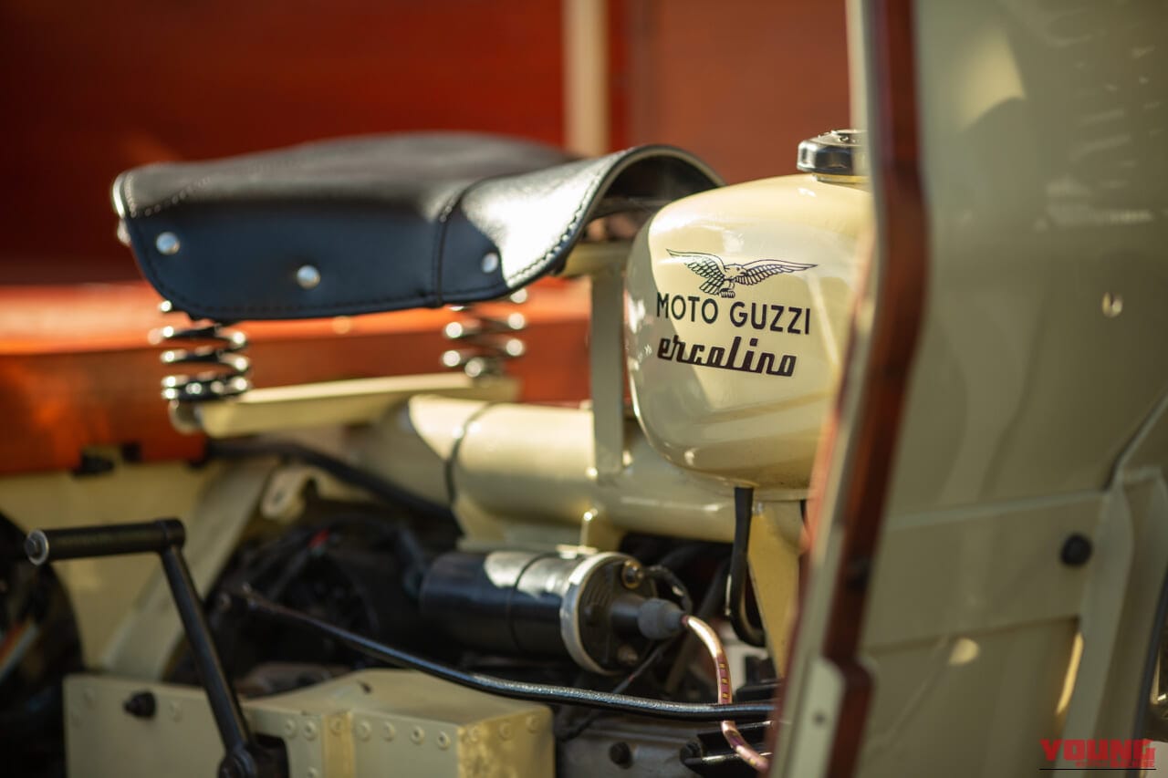 ｜モトグッツィの希少なトライク「エルコリーノ」とは？V型エンジン以前の傑作をレストア