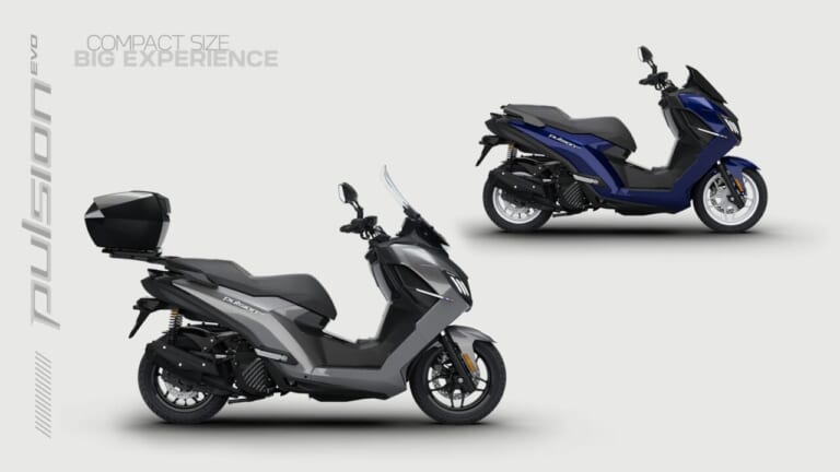 PEUGEOT PULSION EVO125｜【海外新型】125ccスクーター プジョー「プルシオンEVO」登場! 驚異の収納力と航続距離を誇るフレンチGT