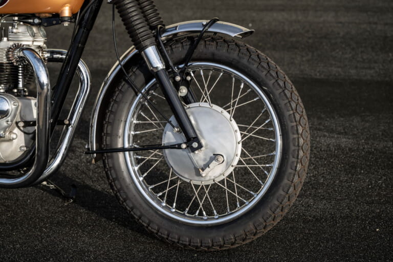 トライアンフ|ボンネビルTT|1960s|4年間で4000台だけ造られた『障害物競走』用のレアモデル、ボンネヴィルTTスペシャル