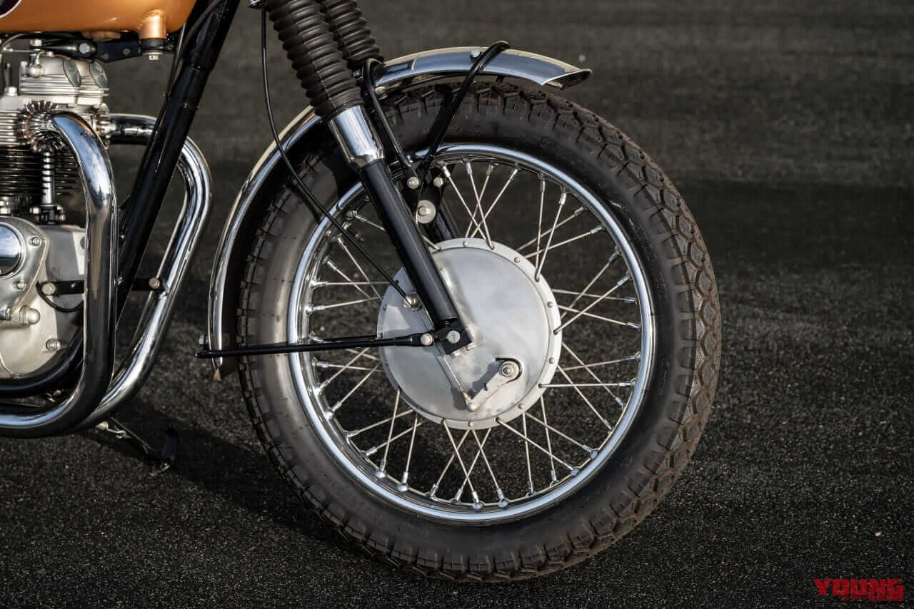 トライアンフ｜ボンネビルTT｜1960s｜4年間で4000台だけ造られた『障害物競走』用のレアモデル、ボンネヴィルTTスペシャル