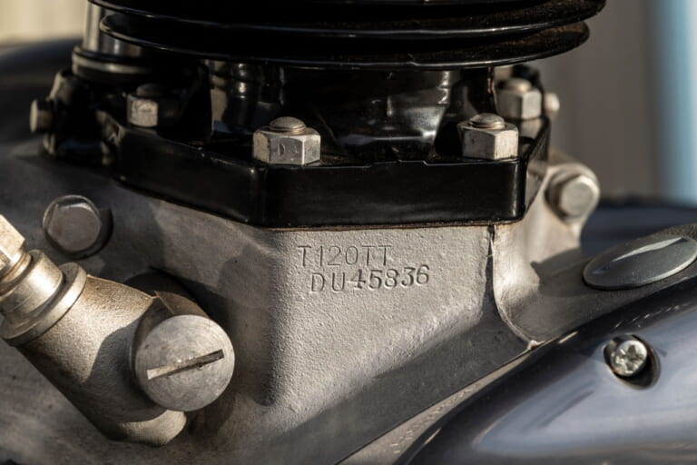 トライアンフ｜ボンネビルTT｜1960s｜4年間で4000台だけ造られた『障害物競走』用のレアモデル、ボンネヴィルTTスペシャル