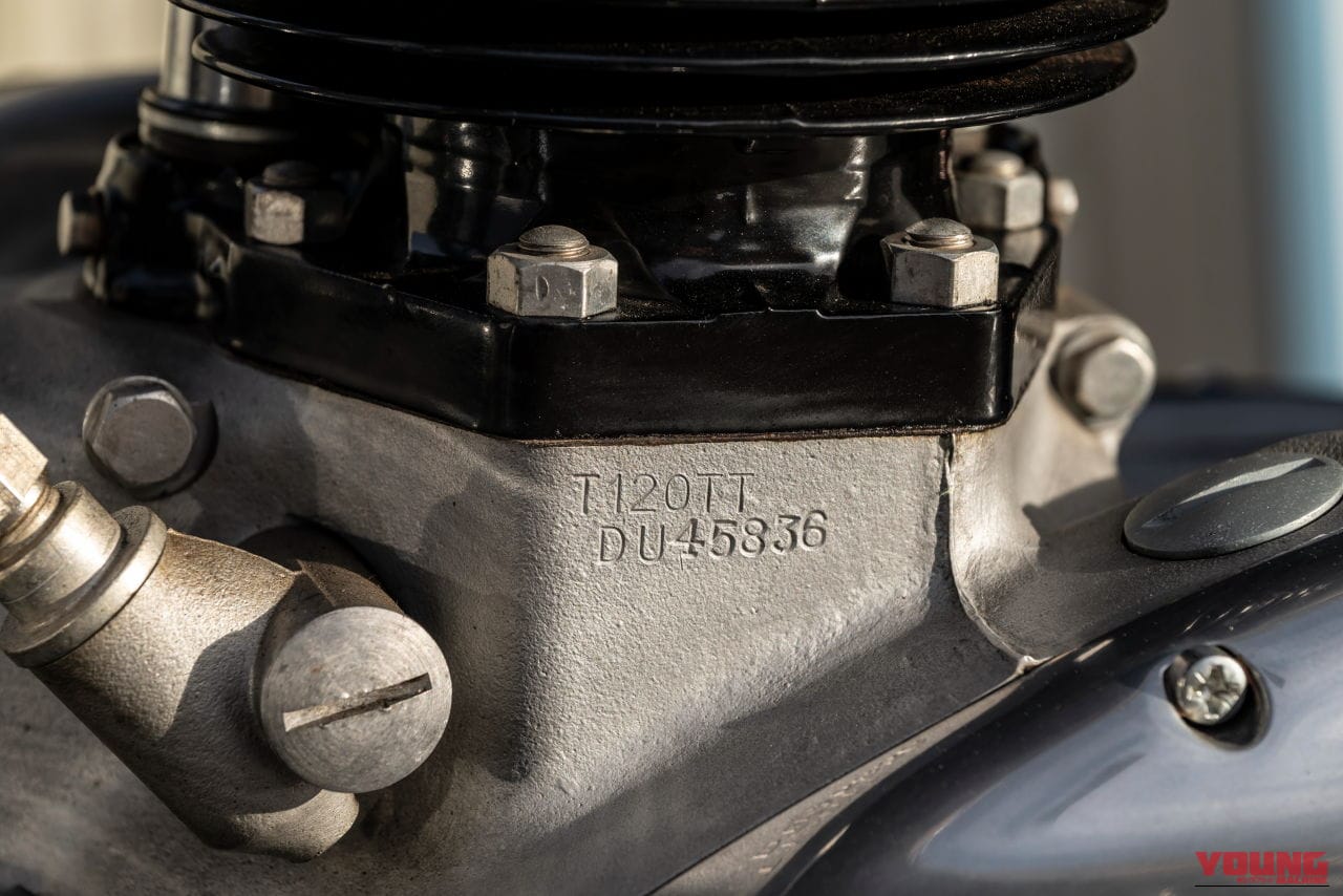 トライアンフ｜ボンネビルTT｜1960s｜4年間で4000台だけ造られた『障害物競走』用のレアモデル、ボンネヴィルTTスペシャル