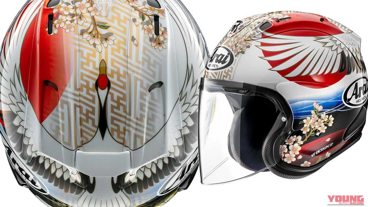 縁起物で命を守れ?! アライ「VZ-RAM TSUBASA」は浮世絵の画風で2月下旬発売