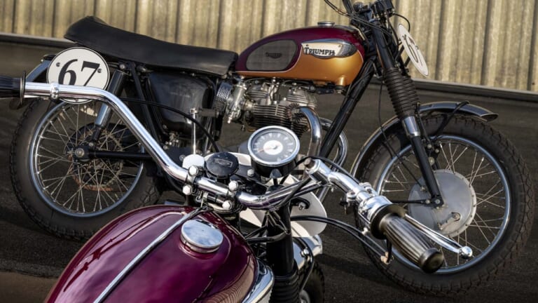 4年間で4000台だけ造られた『障害物競走』用のレアモデル、ボンネヴィルTTスペシャル