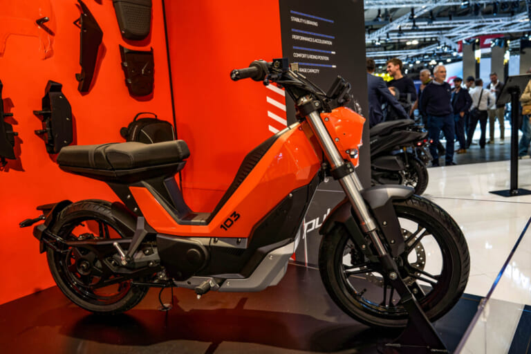 プジョー|Peugeot 103|欧州で電動バイクは本当に頓挫したのか? エンジン車とEVは“適材適所”へ