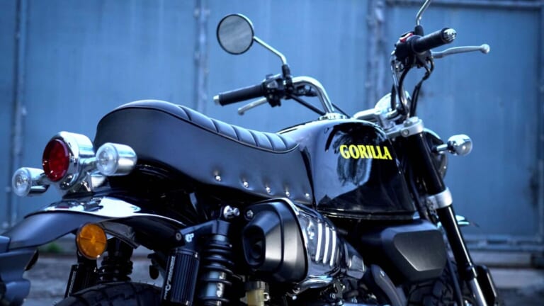 【ついに販売開始!】「ゴリラ125」が入手可能に! カスタム外装キットが日本国内でも買える