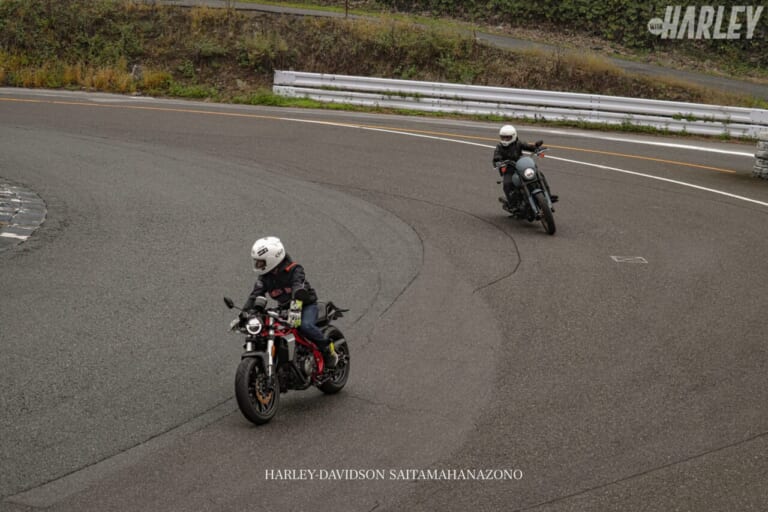 HD埼玉花園|サーキット走行|参加者|ハーレーでのツーリング先はサーキット。安全に思い切りバイクを楽しめる環境でスポーツライディングを満喫!<HD埼玉花園>