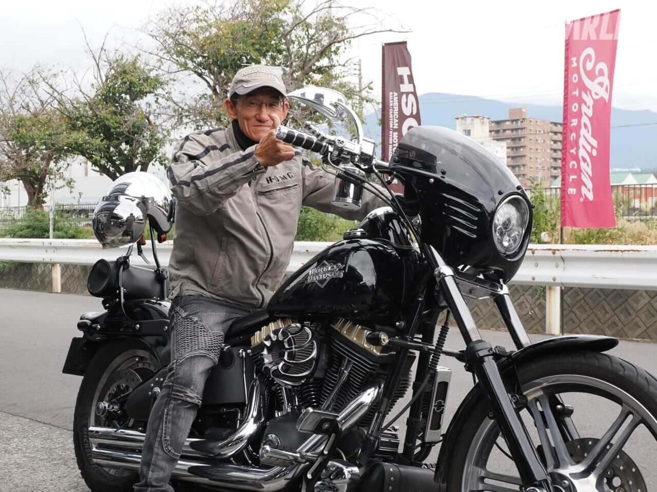 HSC｜河口湖ツーリング｜参加者｜雨だから中止? そんなわけない。ハーレーを楽しむのに天気も気候も関係なし!＜HSCツーリング＞