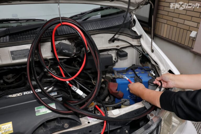 ヒーロー電機｜配線検討｜【車中泊にも】マルチ型バッテリーターミナルでトランポ車載のポタ電を安全充電＜DIY電気工作の必須テクニック＞