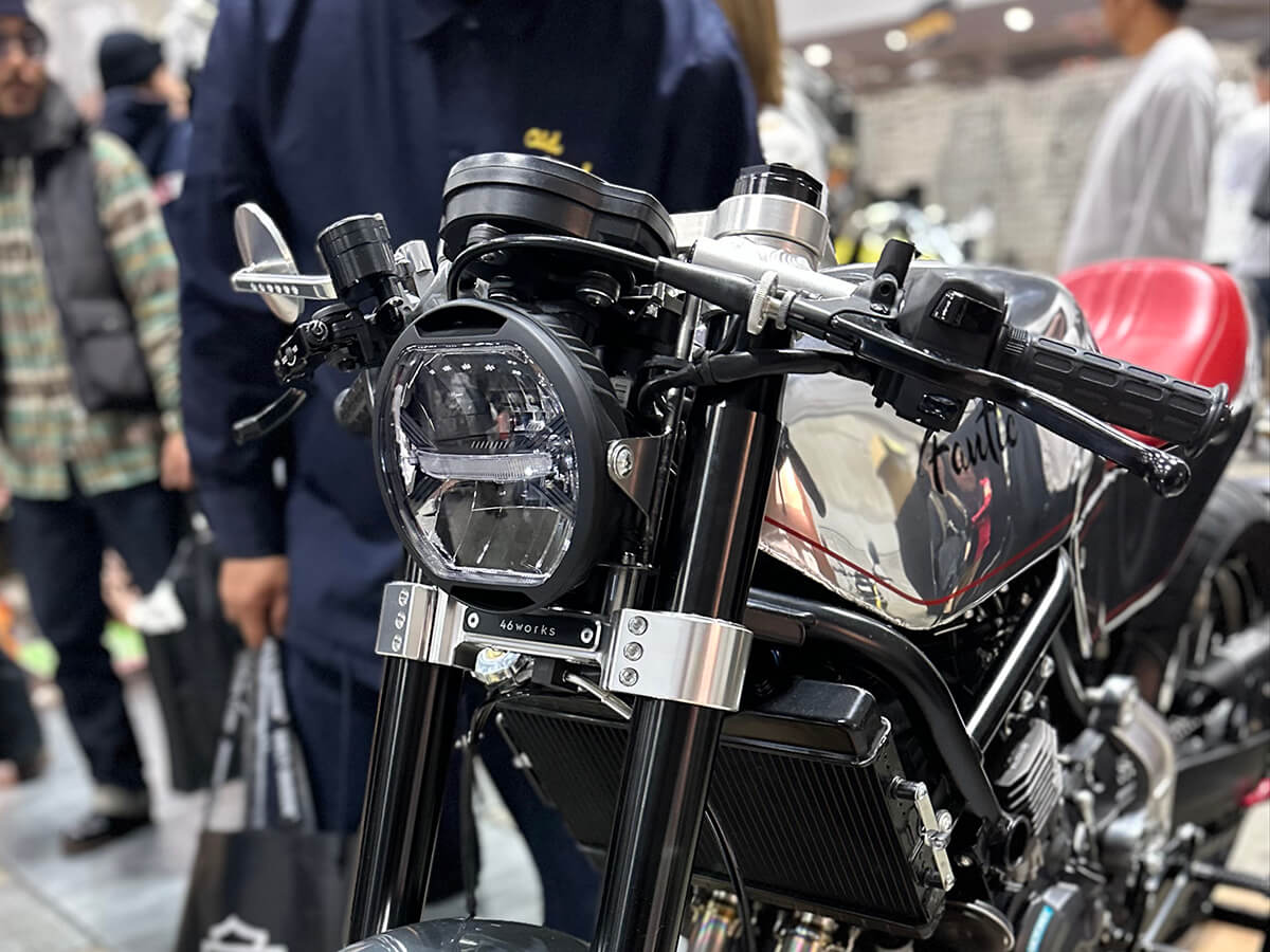 CABALLERO｜Scrambler700｜カスタム｜46works｜世界的ビルダーがCABALLERO SCRAMBLER700をカフェレーサーに！