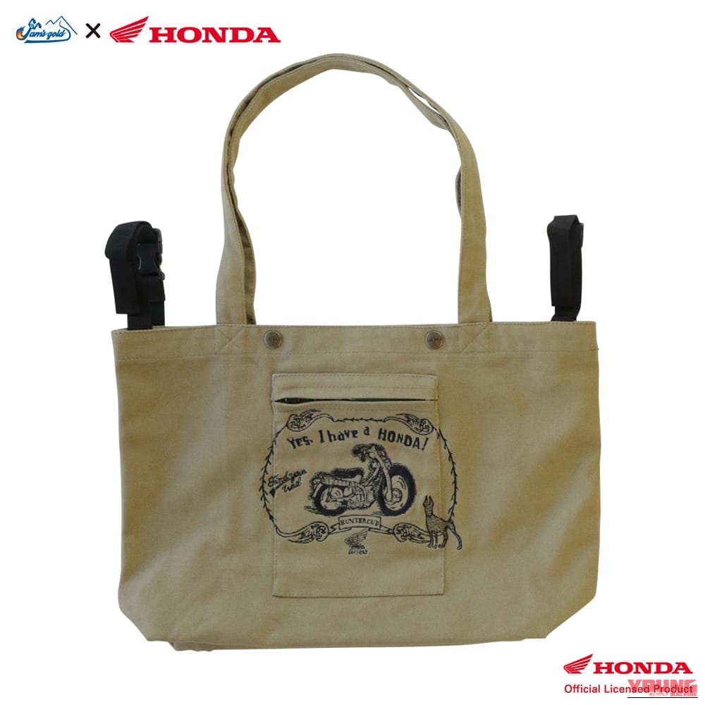 Jam’s Gold×ホンダ(Honda)コラボグッズが1月29日より一般発売開始:カブ主必見のバッグやアパレルが登場|Jam’s Gold×ホンダ(Honda)コラボグッズが販売開始:カブ主必見のバッグやアパレルが登場
