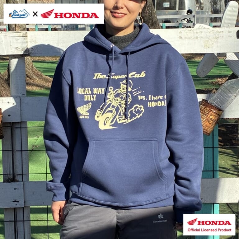 Jam’s Gold×ホンダ(Honda)コラボグッズが1月29日より一般発売開始:カブ主必見のバッグやアパレルが登場|Jam’s Gold×ホンダ(Honda)コラボグッズが販売開始:カブ主必見のバッグやアパレルが登場