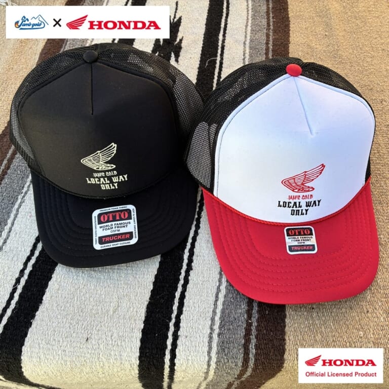 Jam’s Gold×ホンダ(Honda)コラボグッズが1月29日より一般発売開始:カブ主必見のバッグやアパレルが登場|Jam’s Gold×ホンダ(Honda)コラボグッズが販売開始:カブ主必見のバッグやアパレルが登場