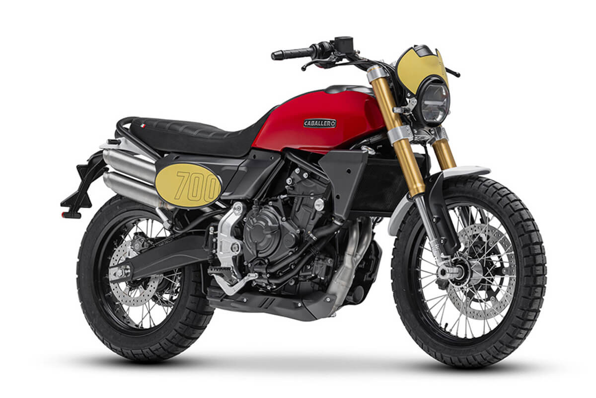 CABALLERO｜Scrambler700｜カスタム｜46works｜モータリスト｜FANTIC｜世界的ビルダーがCABALLERO SCRAMBLER700をカフェレーサーに！