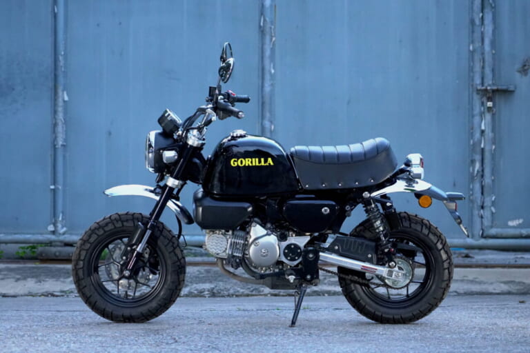 G+Note Gorilla Tank & Seat Set for Monkey125｜【ついに販売開始!】「ゴリラ125」が入手可能に！ カスタム外装キットが日本国内でも買える