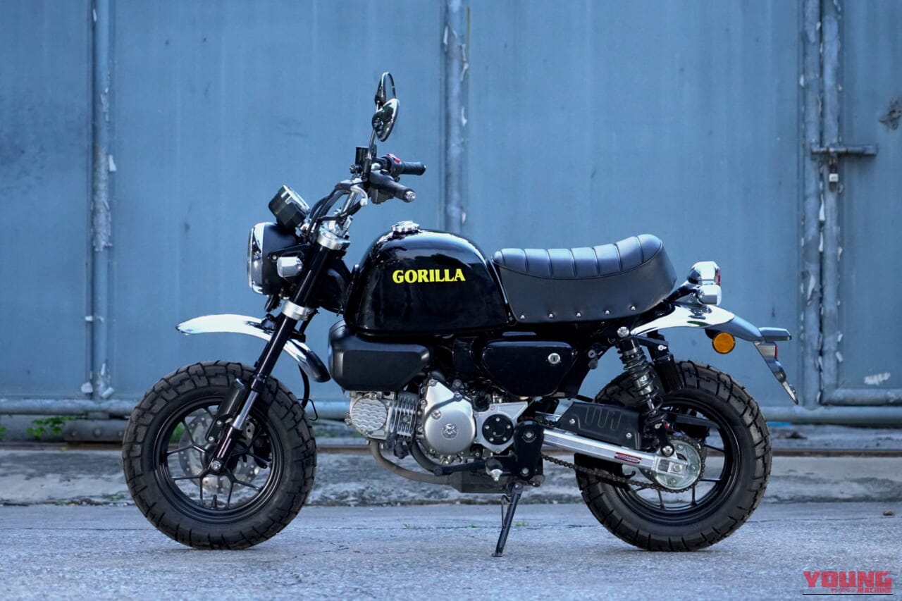 |【ついに販売開始!】「ゴリラ125」が入手可能に! カスタム外装キットが日本国内でも買える