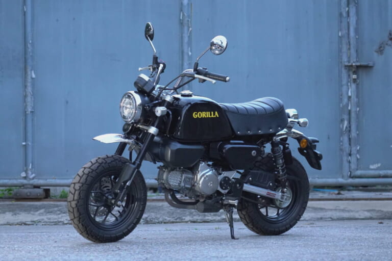 G+Note Gorilla Tank & Seat Set for Monkey125|【ついに販売開始!】「ゴリラ125」が入手可能に! カスタム外装キットが日本国内でも買える