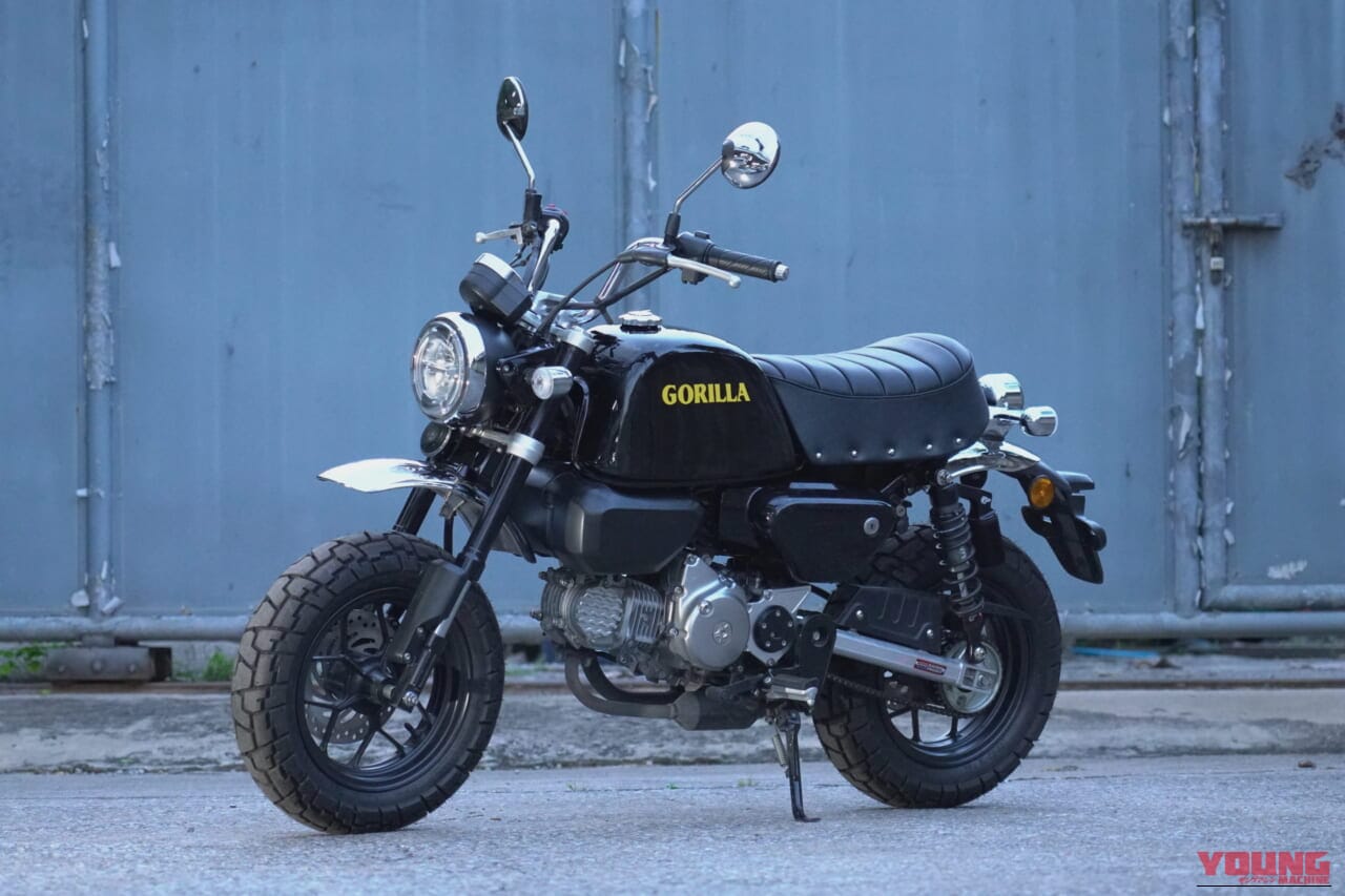 |【ついに販売開始!】「ゴリラ125」が入手可能に! カスタム外装キットが日本国内でも買える