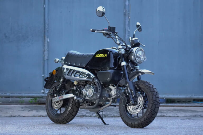 G+Note Gorilla Tank & Seat Set for Monkey125｜【ついに販売開始!】「ゴリラ125」が入手可能に！ カスタム外装キットが日本国内でも買える