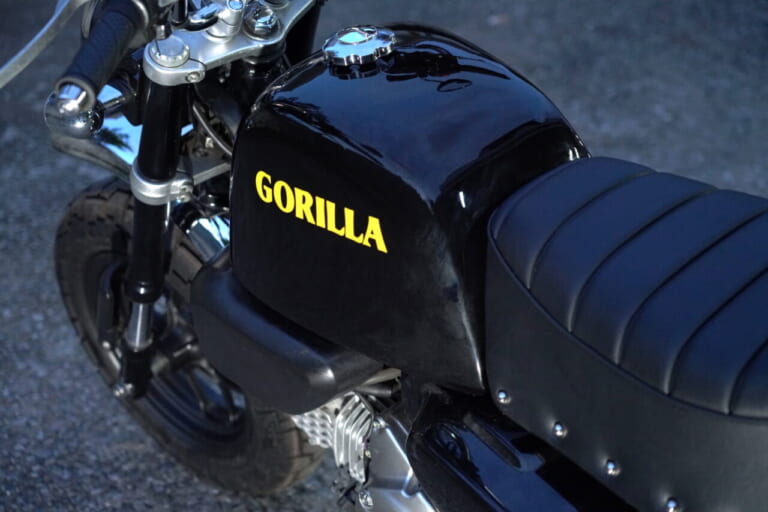 G+Note Gorilla Tank & Seat Set for Monkey125｜【ついに販売開始!】「ゴリラ125」が入手可能に！ カスタム外装キットが日本国内でも買える