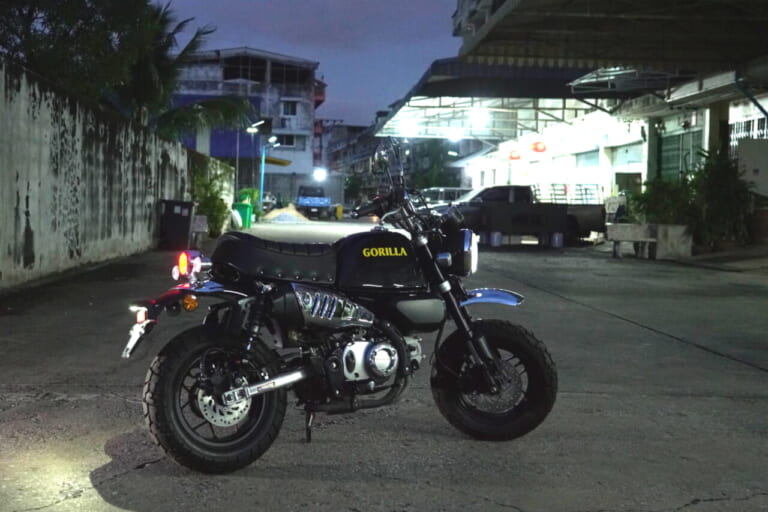 G+Note Gorilla Tank & Seat Set for Monkey125｜【ついに販売開始!】「ゴリラ125」が入手可能に！ カスタム外装キットが日本国内でも買える