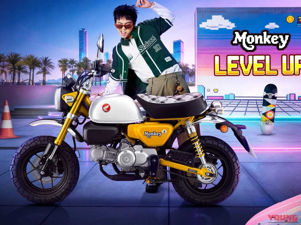 ホンダ|モンキー125|タイ仕様|2026年モデル|タータンチェックのシートが復活!! ホンダ新型「モンキー125」は前輪ABS採用で安全性も向上【海外】