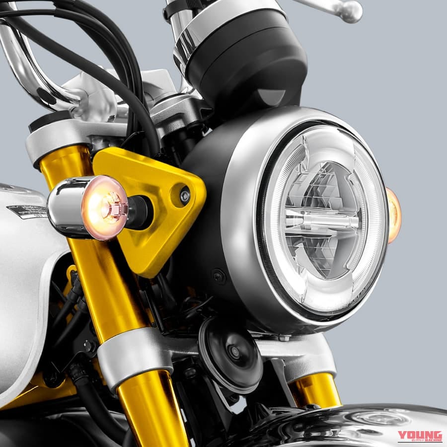 ホンダ|モンキー125|タイ仕様|2026年モデル|タータンチェックのシートが復活!! ホンダ新型「モンキー125」は前輪ABS採用で安全性も向上【海外】