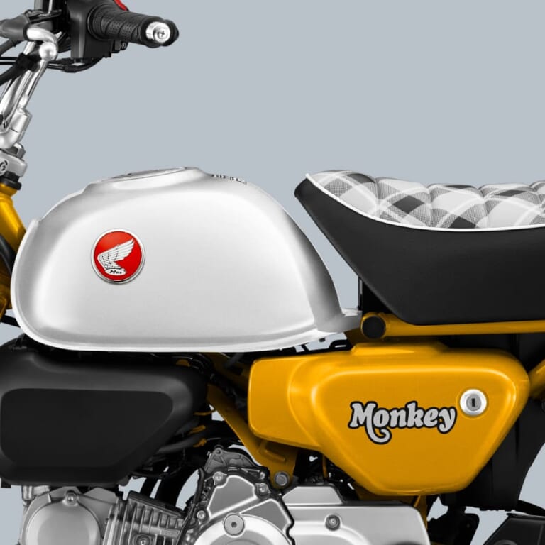 ホンダ｜モンキー125｜タイ仕様｜2026年モデル｜タータンチェックのシートが復活!! ホンダ新型「モンキー125」は前輪ABS採用で安全性も向上【海外】