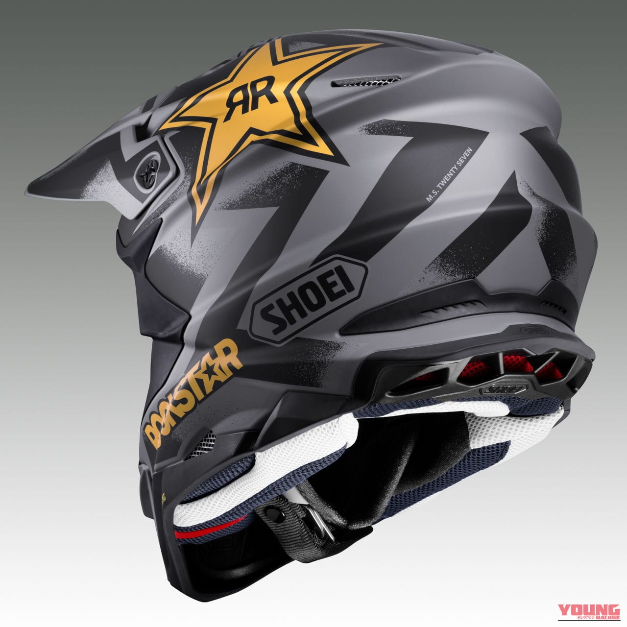 |【限定】金のロックスター! SHOEI「VFX-WR」にM.スチュワートレプリカグラフィック登場