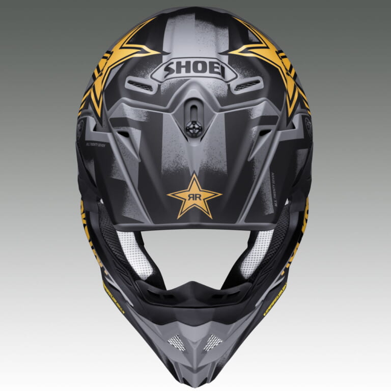 SHOEI VFX-WR Malcolm Stewart 27|【限定】金のロックスター! SHOEI「VFX-WR」にM.スチュワートレプリカグラフィック登場