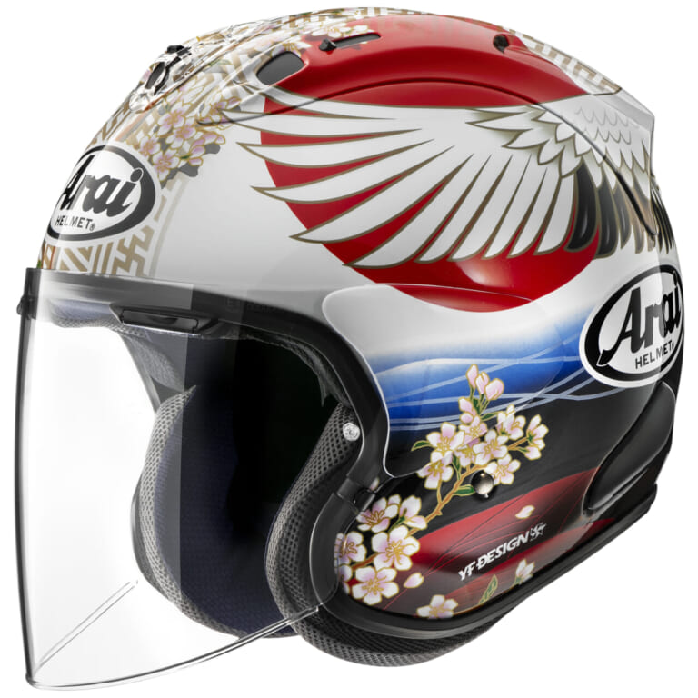Arai VZ-RAM TSUBASA｜縁起物で命を守れ?! アライ「VZ-RAM TSUBASA」は浮世絵の画風で2月下旬発売