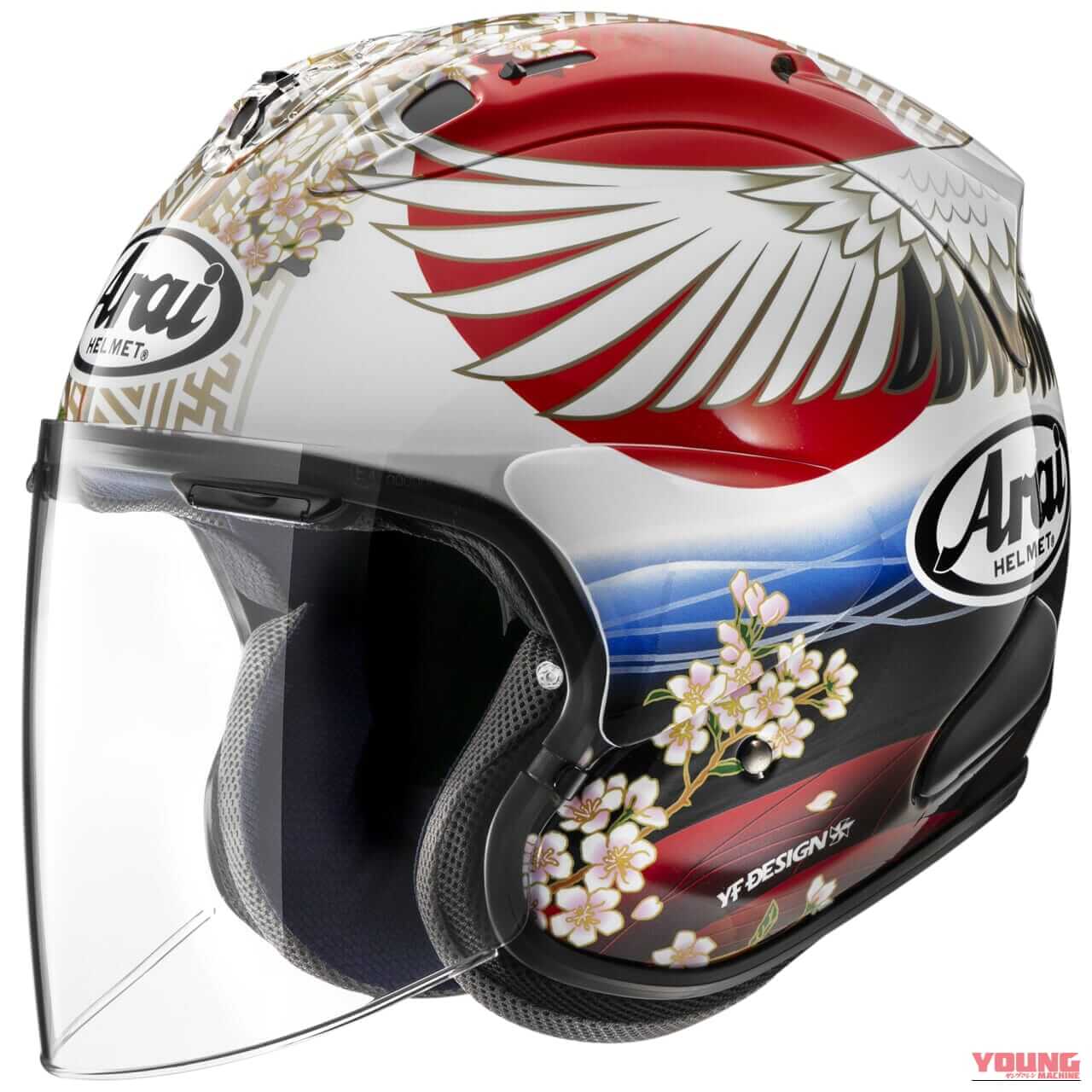 Arai VZ-RAM TSUBASA｜縁起物で命を守れ?! アライ「VZ-RAM TSUBASA」は浮世絵の画風で2月下旬発売